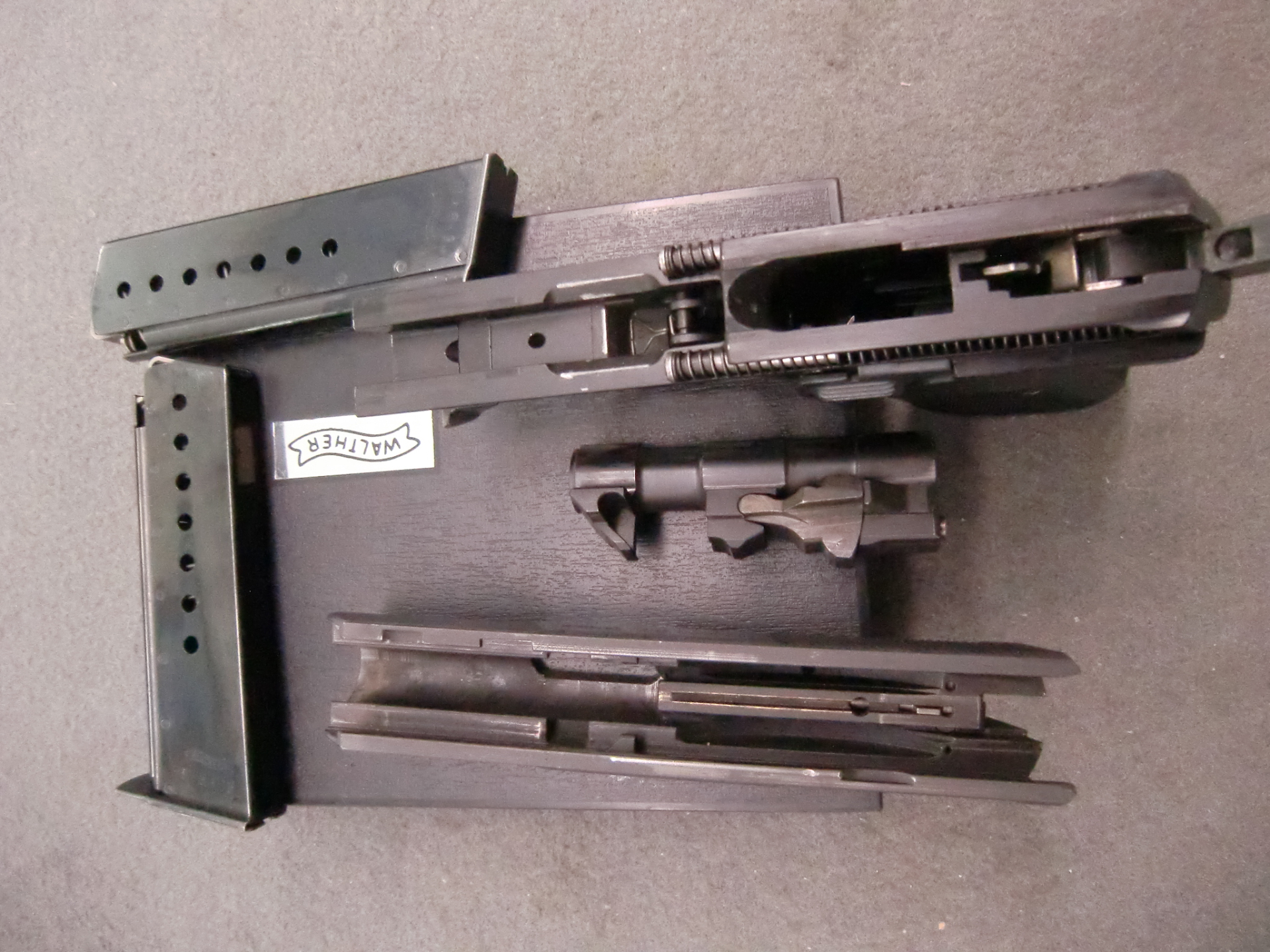 WALTHER P5 Compact ziv. Beschuß mit Nrgleicher OVP – Bild 5