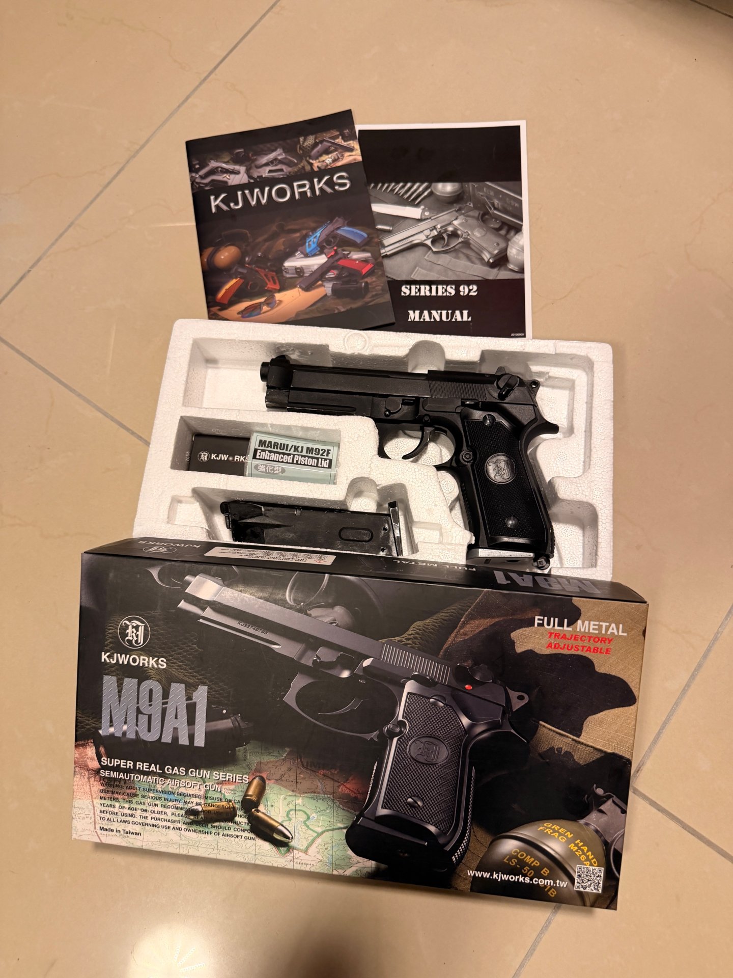 KJWorks M9A1 GBB – imaginea 4
