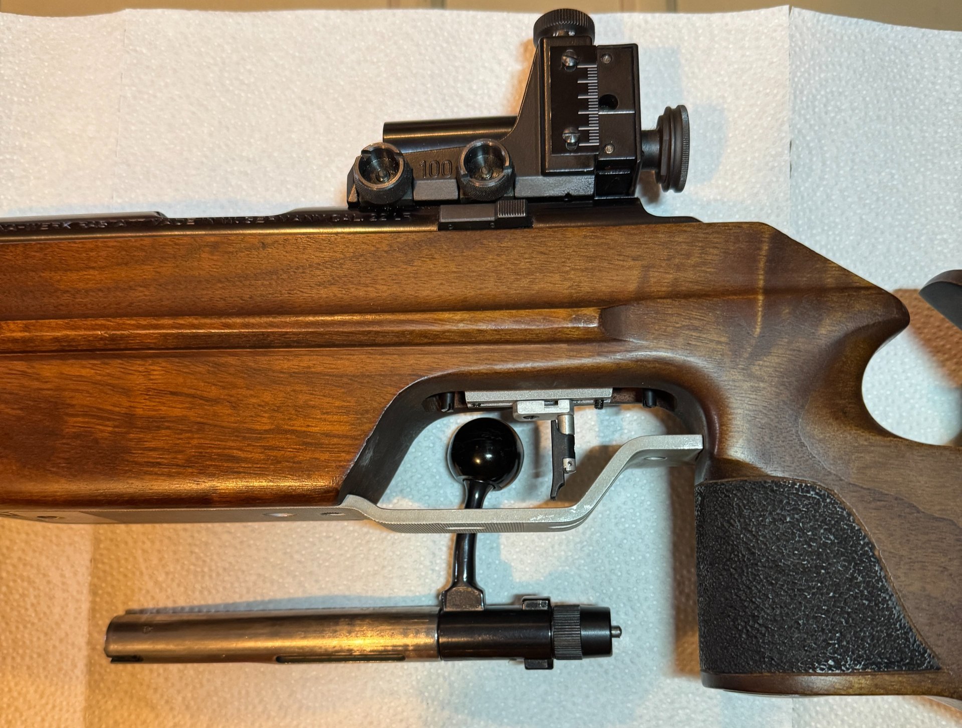 DIANA 820 KK Matchgewehr .22 l.r. – Diopter – verstellbare Schaftkappe – UIT-Schiene – Bild 5