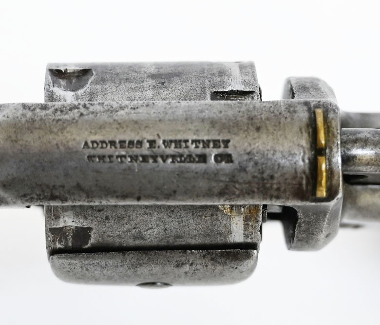 Perkussionsrevolver Adress E. Whitney Beals Walking Beam Pocket, Kaliber .31, Sammlerwaffe, Original – Bild 3