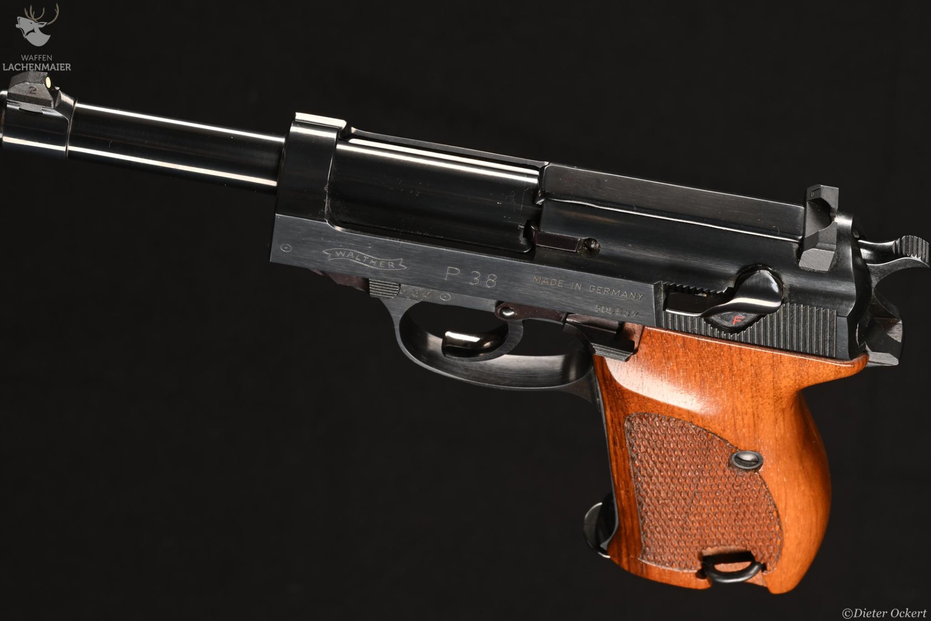 Walther / Ulm Modell P38 100 Jahre 1886-1986 Kaliber 9mm Luger – Bild 2