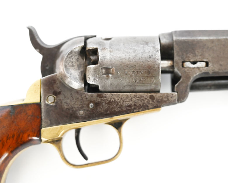 Perkussionsrevolver Colt Modell 1849, Kaliber .31, Sammlerwaffe im Originalzustand, 1854 – Bild 4