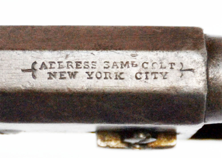 Perkussionsrevolver Colt Modell 1849, Kaliber .31, Sammlerwaffe im Originalzustand, 1854 – Bild 3