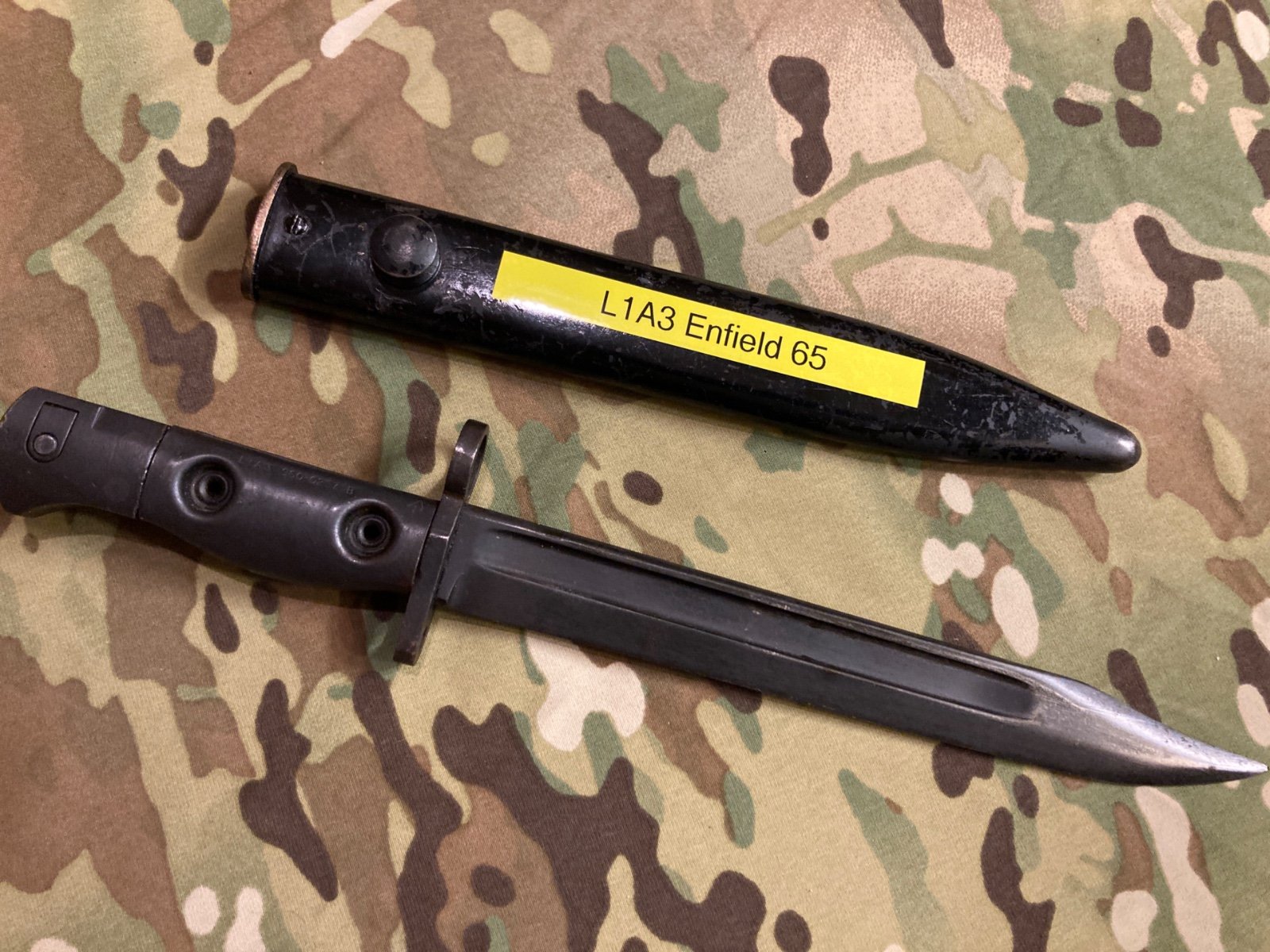 British Army L1A3 Bayonet Bajonett fürs L1A1 SLR FN FAL – Bild 2