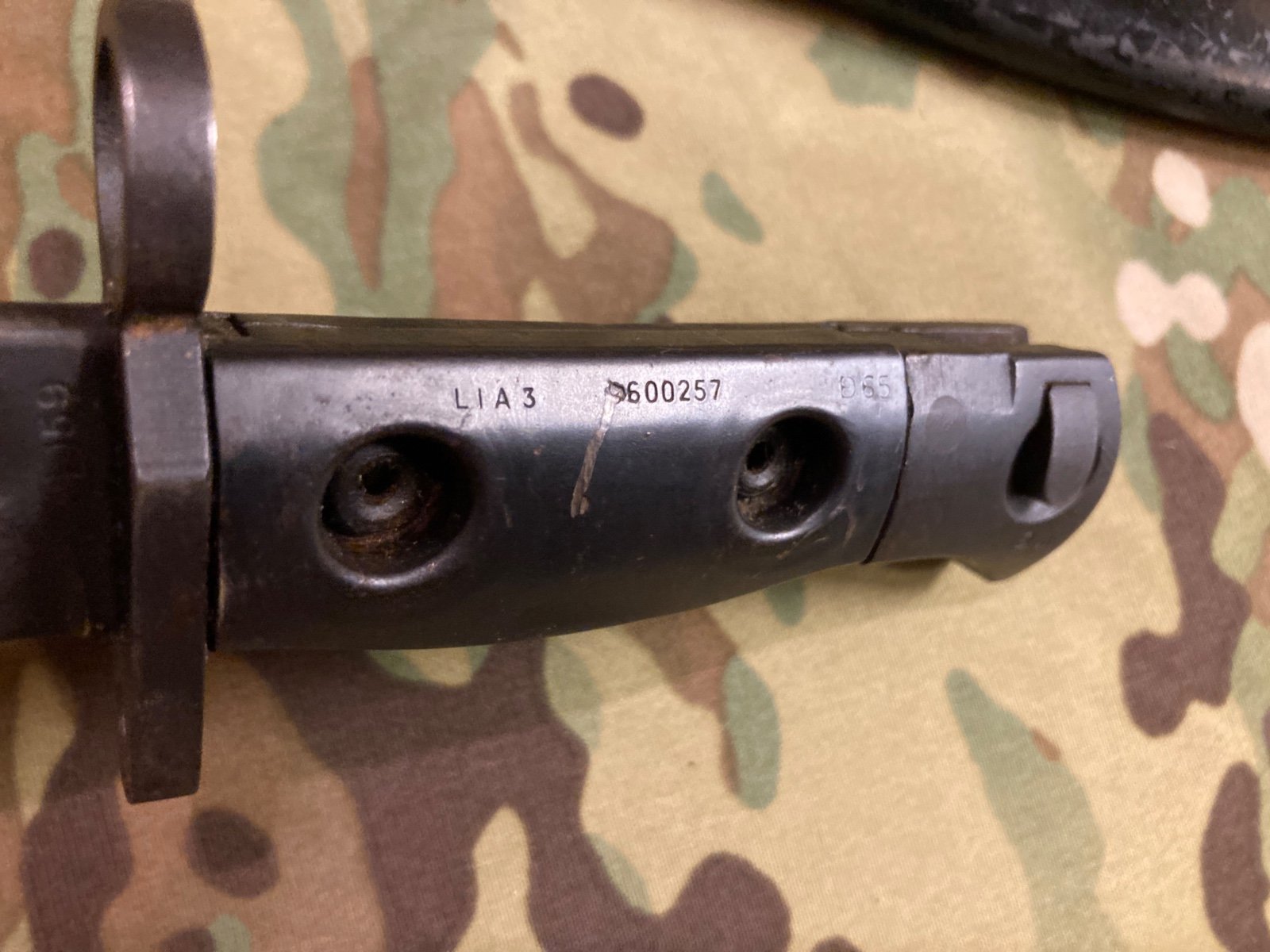 British Army L1A3 Bayonet Bajonett fürs L1A1 SLR FN FAL – Bild 3