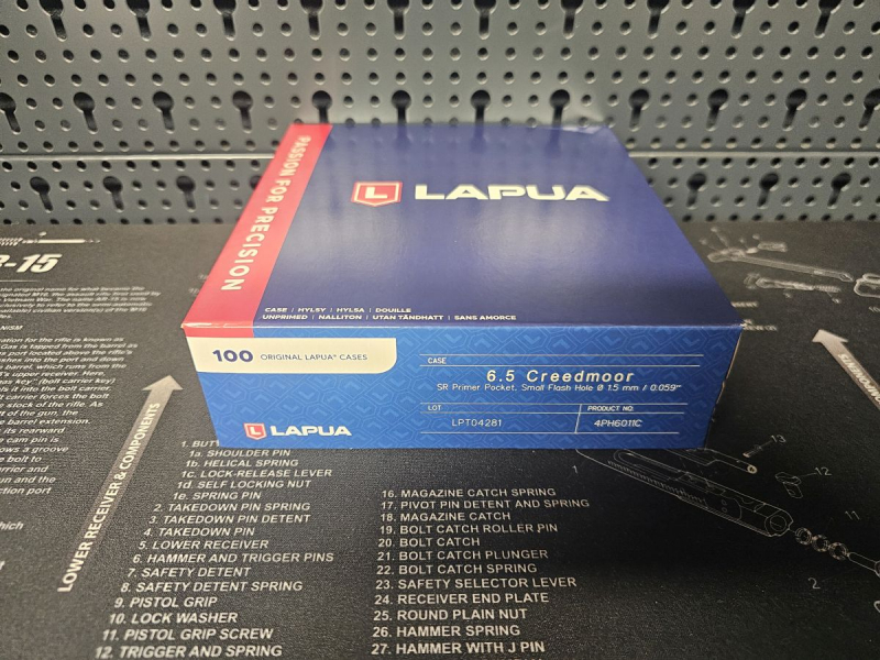 Lapua Hülsen 6,5mm Creedmoor 100St. – Bild 1