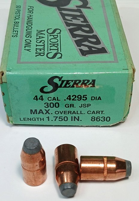 Sierra .44-- 300gr. JSP SportsMaster – Bild 1