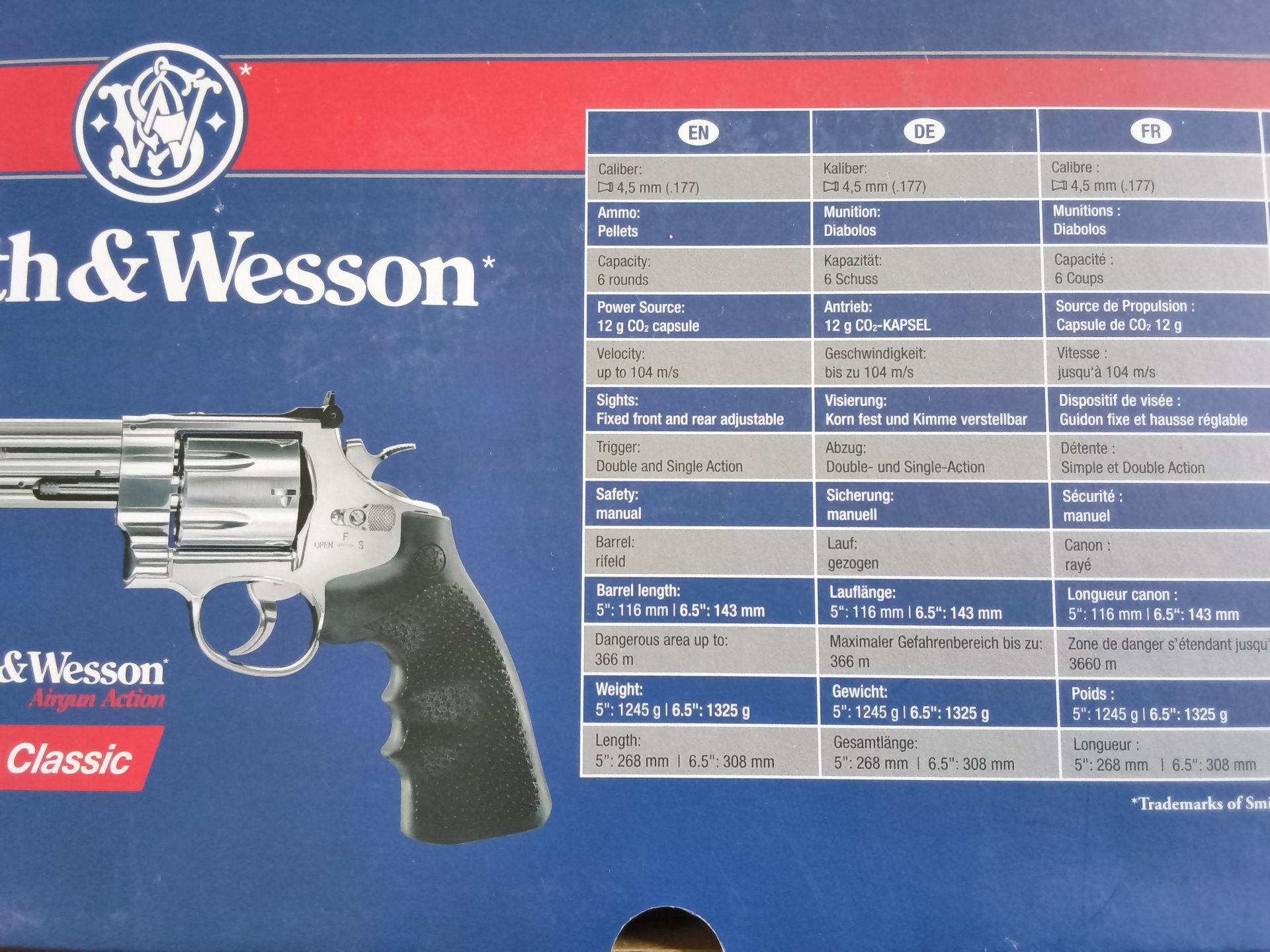 Smith&Wesson 629 Classic – billede 2