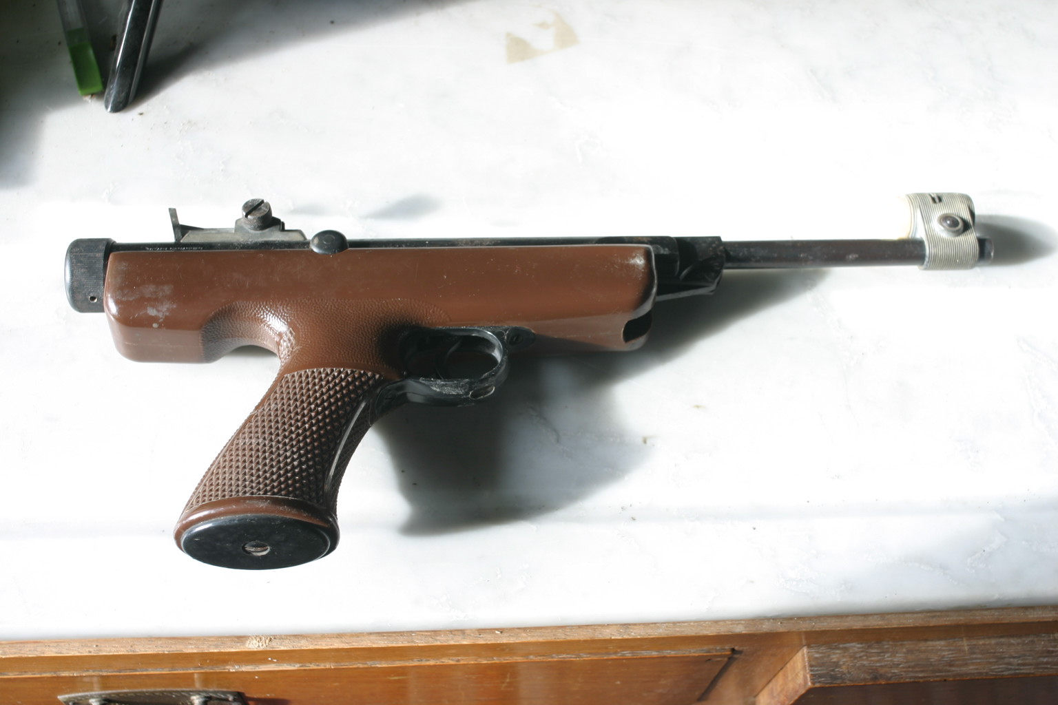 Alte Luftpistole Diana Mod. 6 für Bastler – Bild 2
