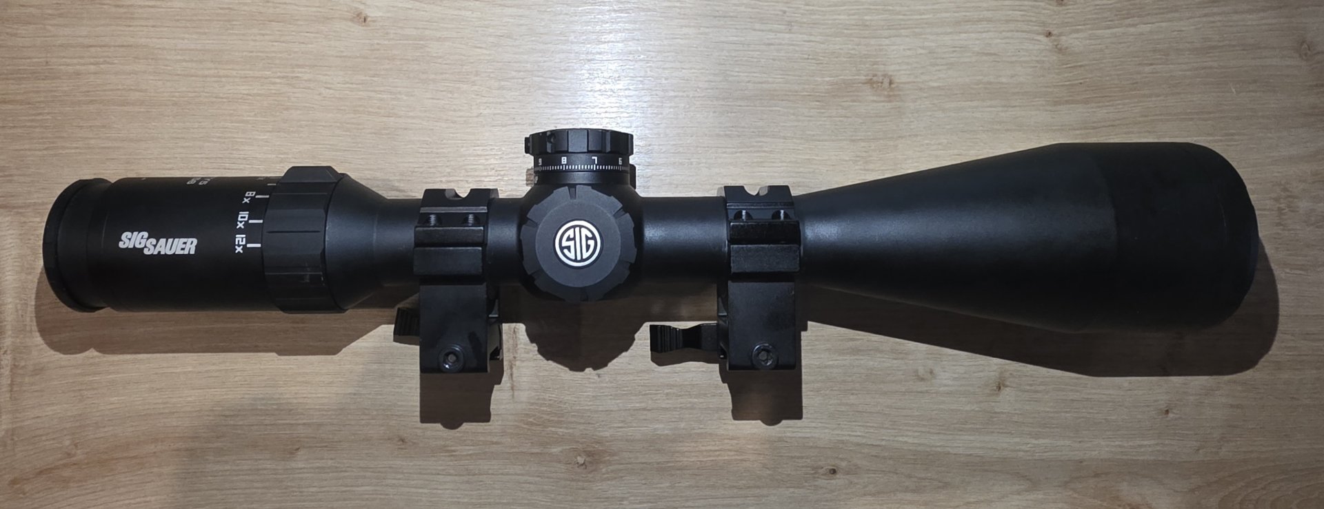 Zielfernrohr Sig Sauer Whiskey 5 mit Ringmontage – Bild 1