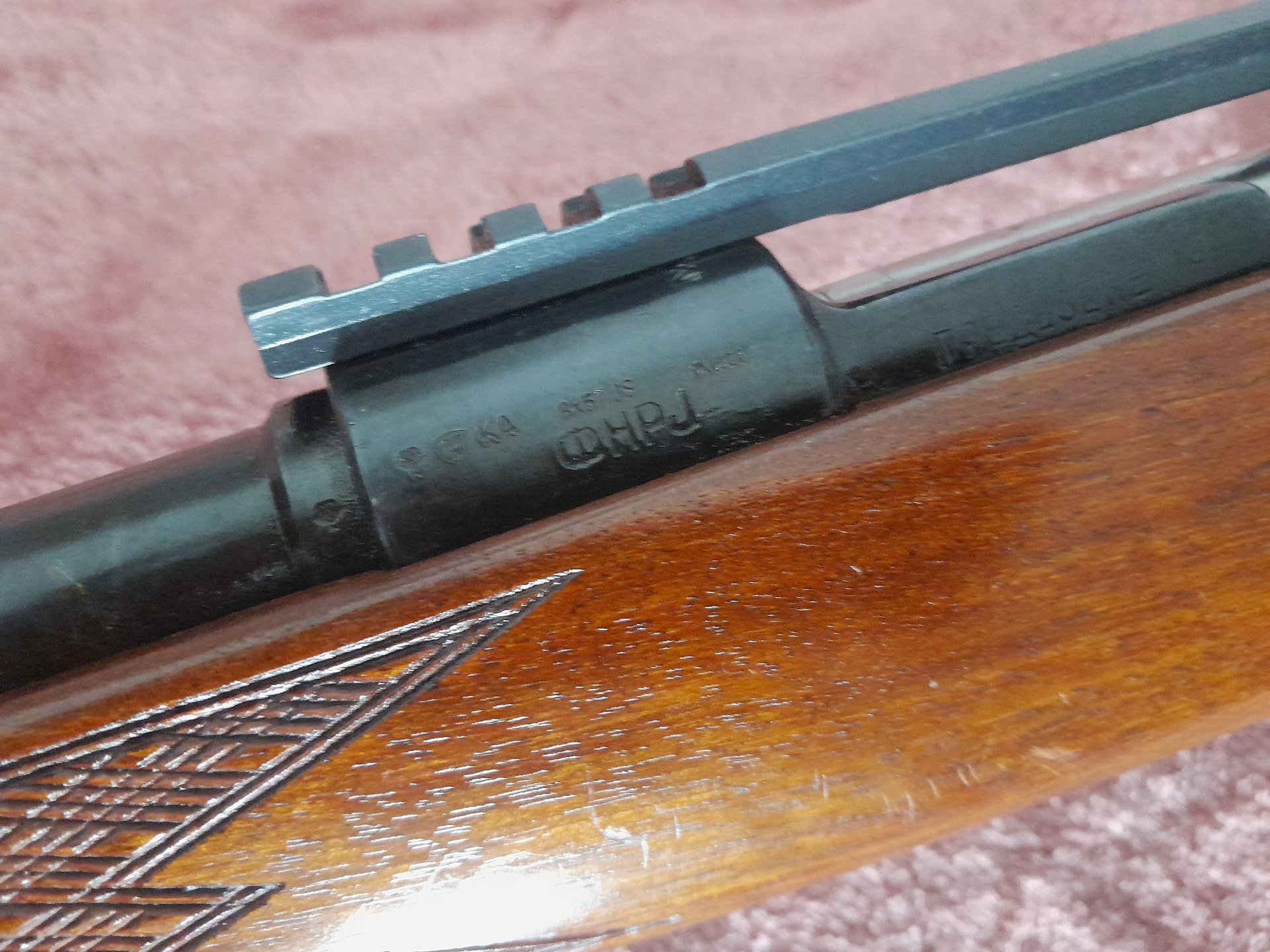 Mauser K98 / Preduzeće 44 – 8×57 IS – Innomount Picatinny – jagdlich 3cm Streukreis /RWS Hit Short R – Bild 2