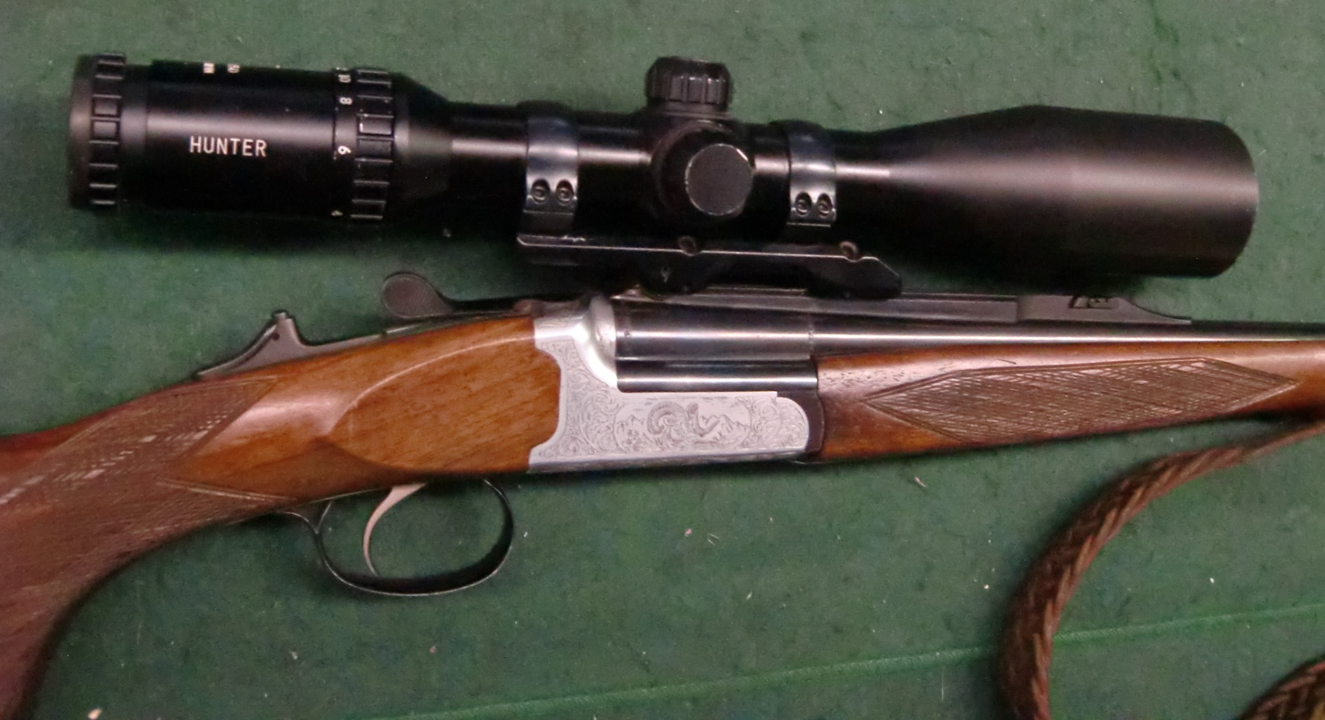 Kipplaufbüchse 7x57R mit Sicherheitsspannschloß Sabatti SKL98 de Luxe eingeschossen mitZF Hacko LP – Bild 3