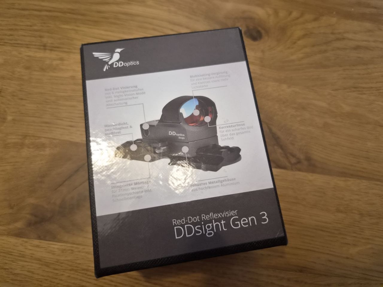 DDoptics DDSight Red Dot Gen. III (Leuchtpunktvisier) – Bild 1