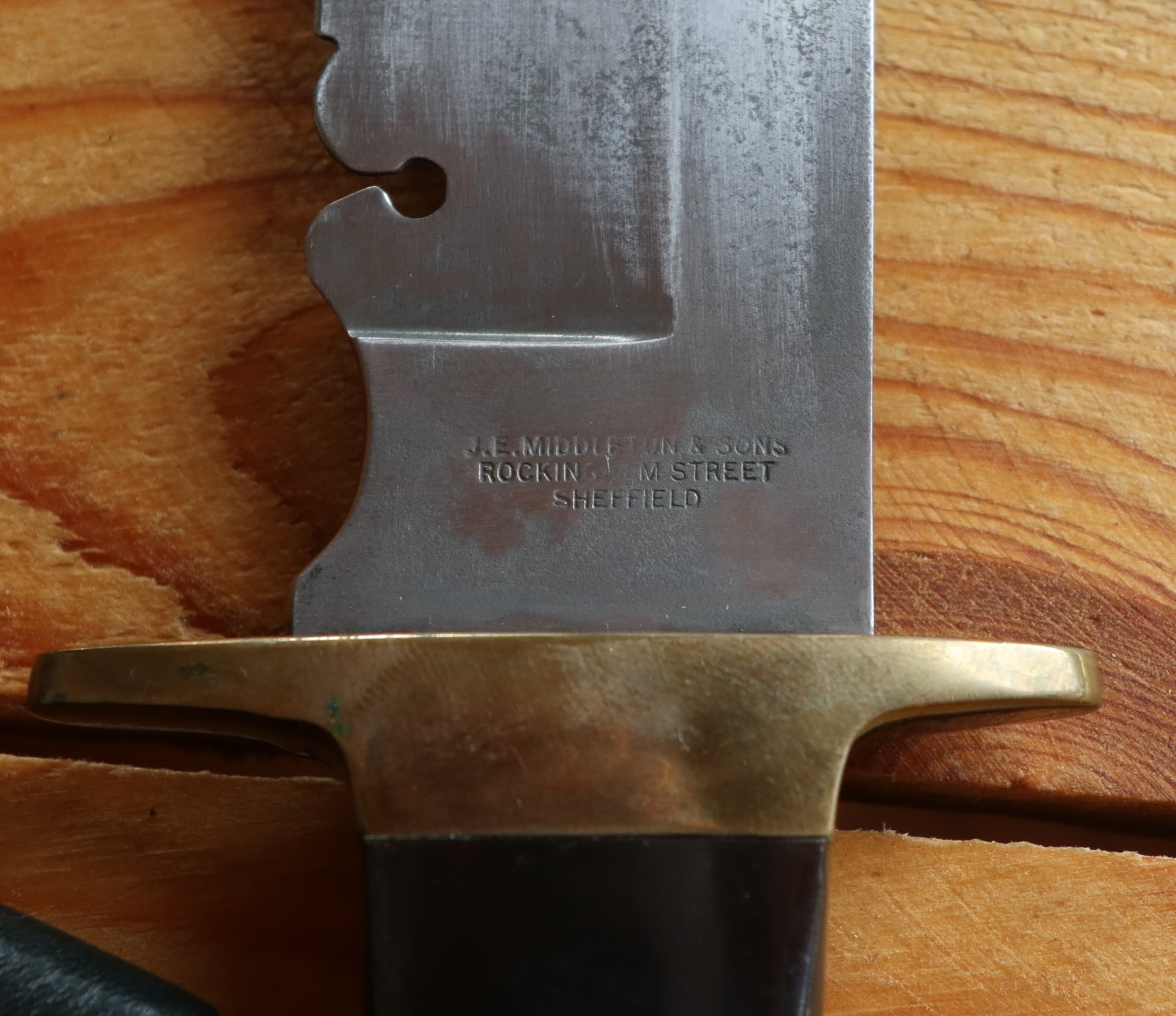Sheffield Bowie Messer J.E. Middelton & Son – bild 3