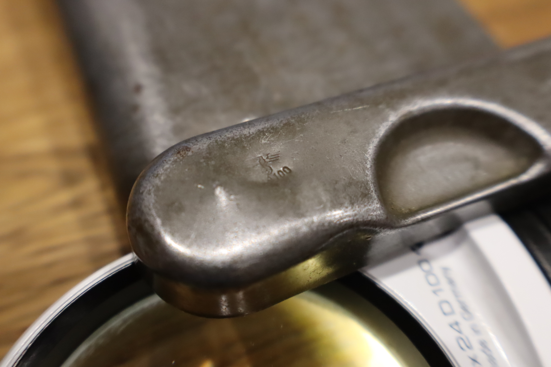 original RG 34 Luftwaffe mit Abnahmestempel WAA 100 – Bild 3