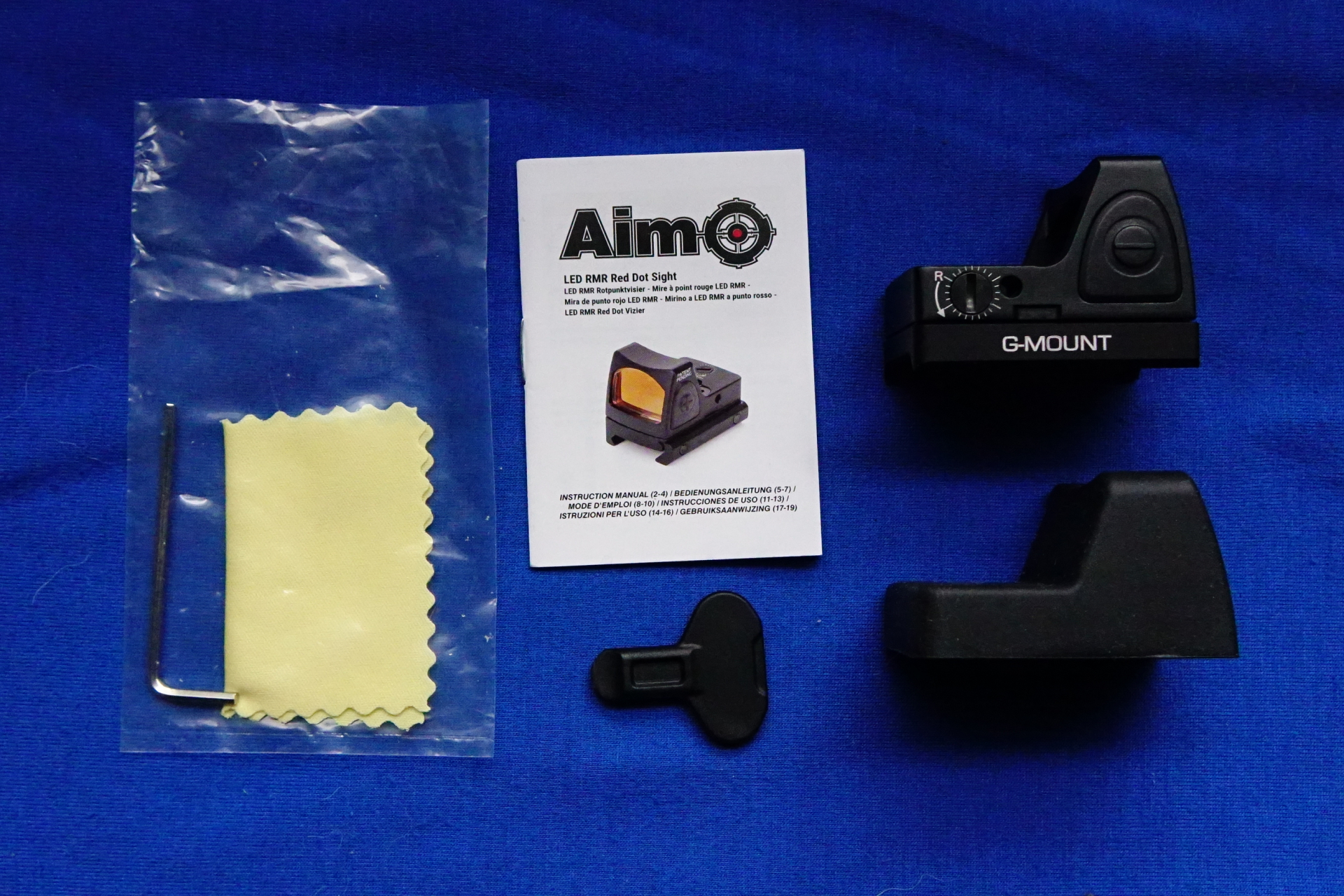 RMR Red Dot LED + G-MOUNT RMR Red Dot Montage für Glock RAM – Bild 4