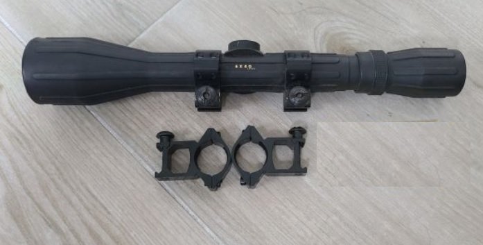 Zielfernrohr Sniper 6x40 Robust Gummiert – Bild 1