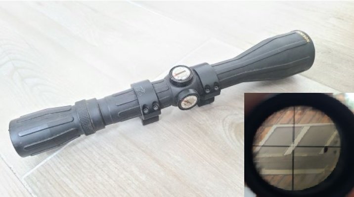 Zielfernrohr Sniper 6x40 Robust Gummiert – Bild 2