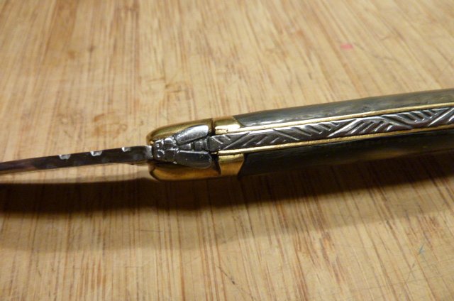 Laguiole Taschenmesser Original ? ALT Horngriff ? – Bild 3