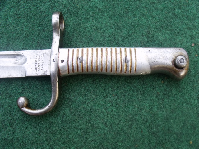 Seitengewehr M.1891, Argentinien, Solingen, Alugriff – Bild 2