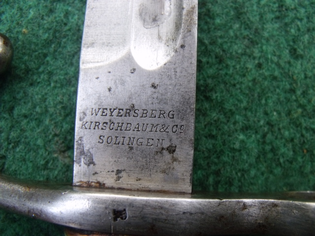 Seitengewehr M.1891, Argentinien, Solingen, Alugriff – Bild 6
