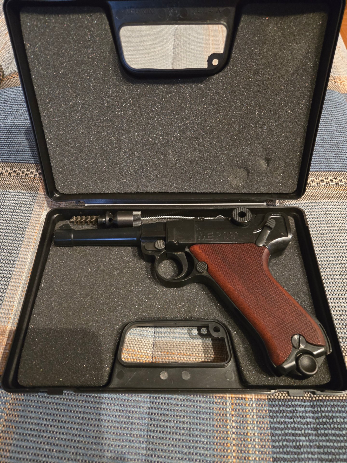 ME P08 brüniert 9 mm knall – Bild 5