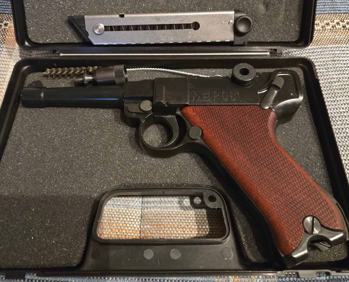 ME P08 brüniert 9 mm knall – Bild 6