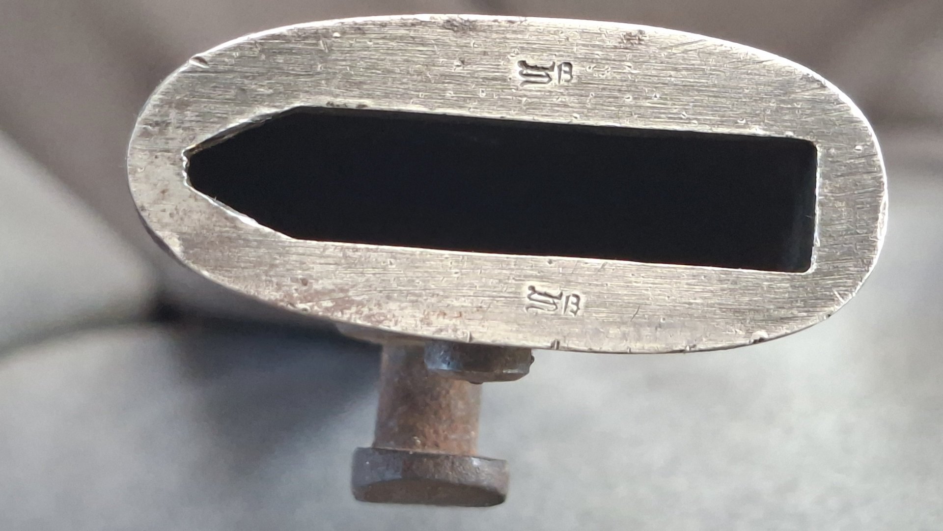 98/05 Bajonett Seitengewehr 1. WK Mauser Oberndorf mit Stahlscheide Preuss. – Bild 4