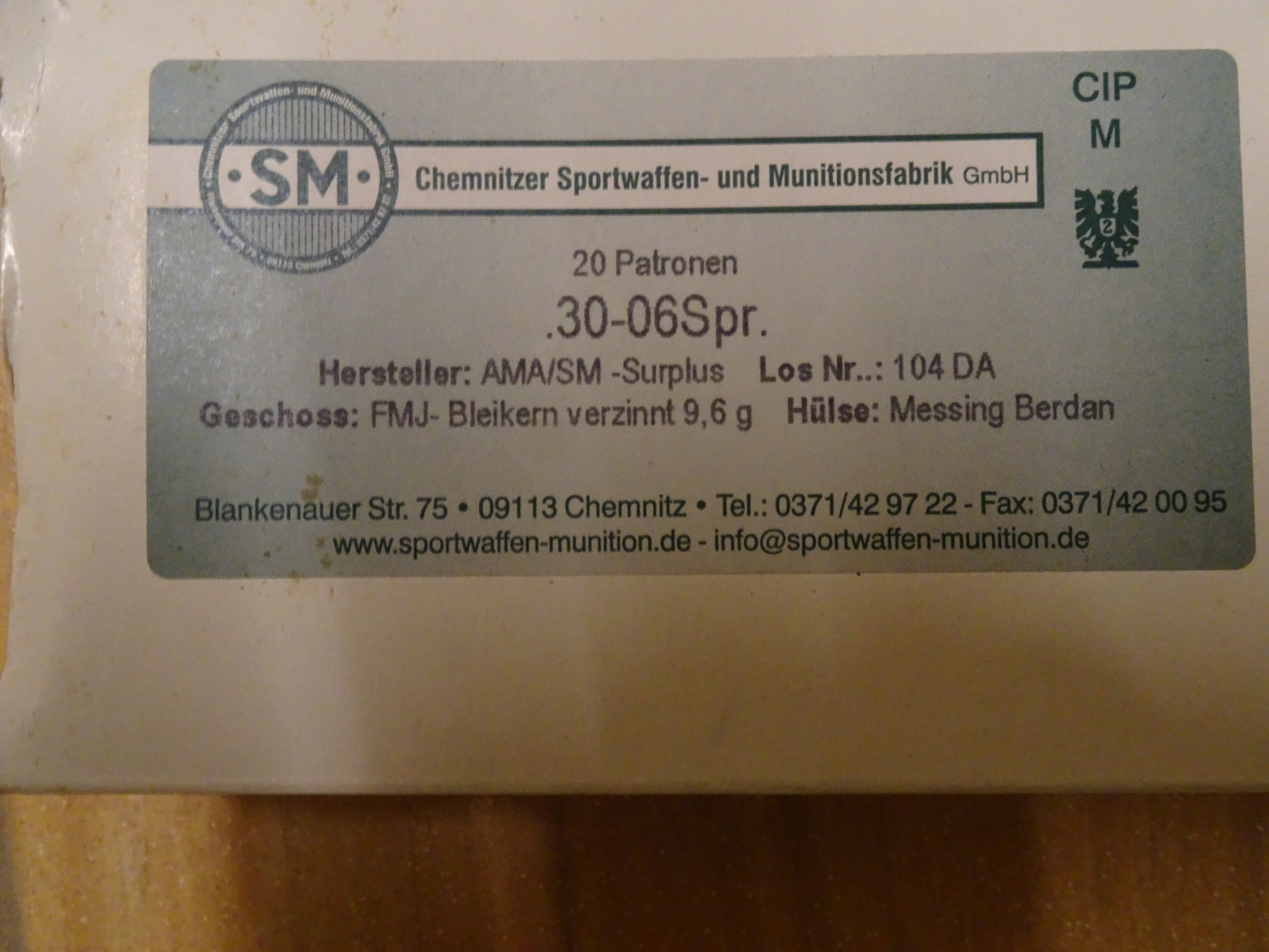 200 Patronen cal 30-06 Spr, gleiches Los – Bild 2
