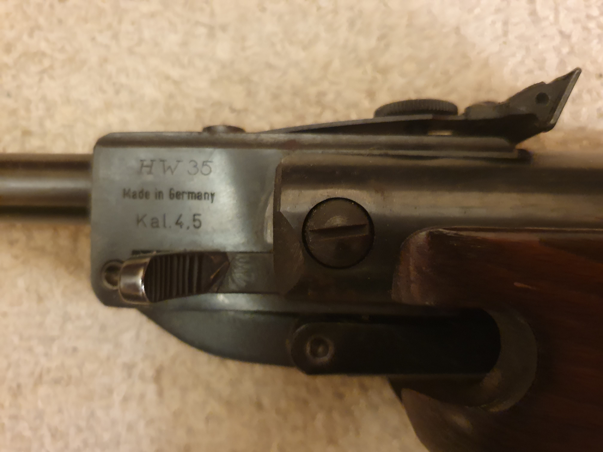 HW 35 Druckluftgewehr – billede 3