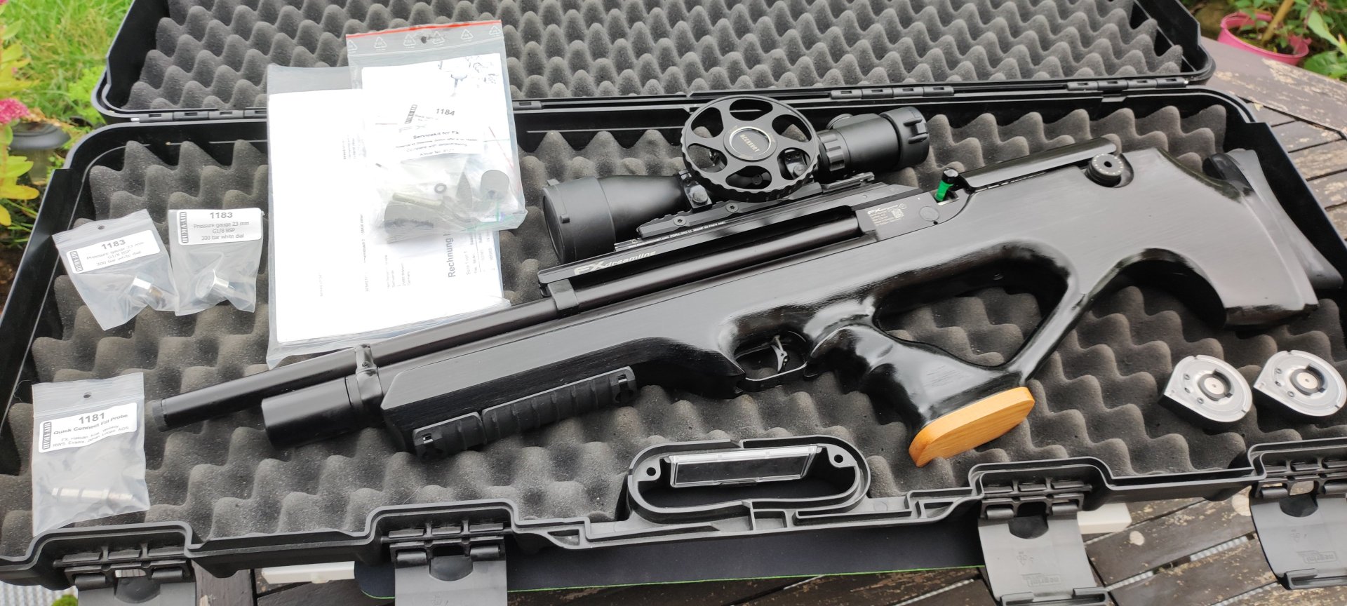 FX Dreamline BULLPUP Einzelanfertigung Holzschaft 4,5mm – Bild 2