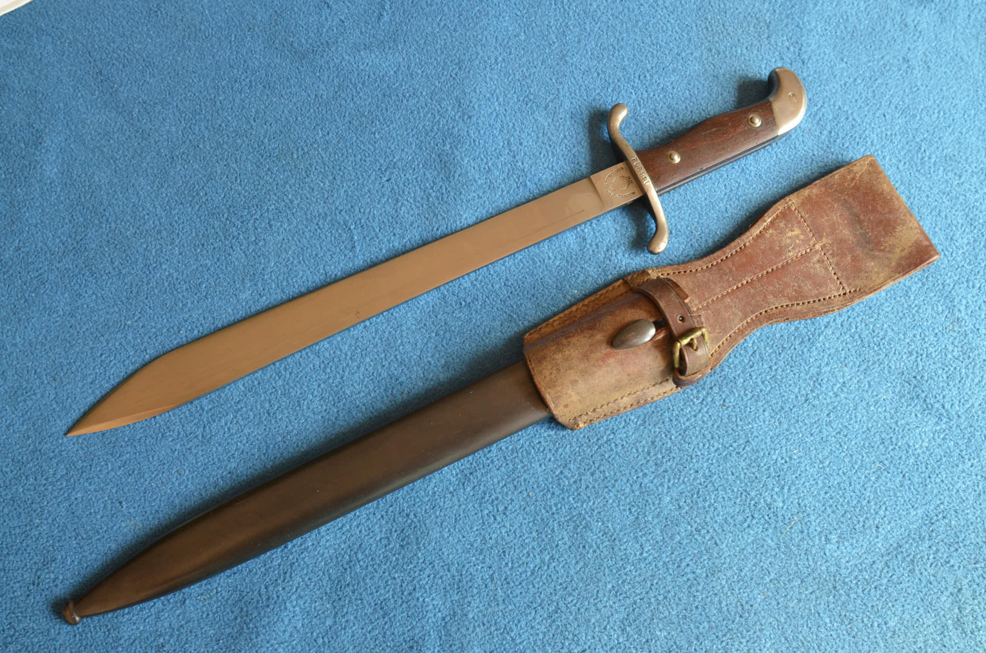 WEYERSBERG KIRSCHBAUM PIONIER BAJONETT ARGENTINIEN 1909 MACHETE – Bild 1