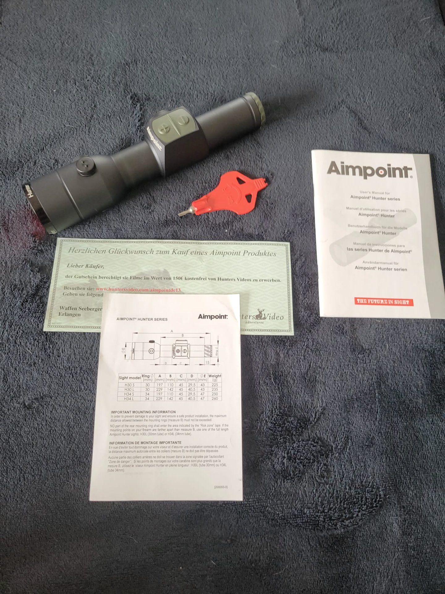 Aimpoint Hunter H30S Drückjagsvisier – Bild 1