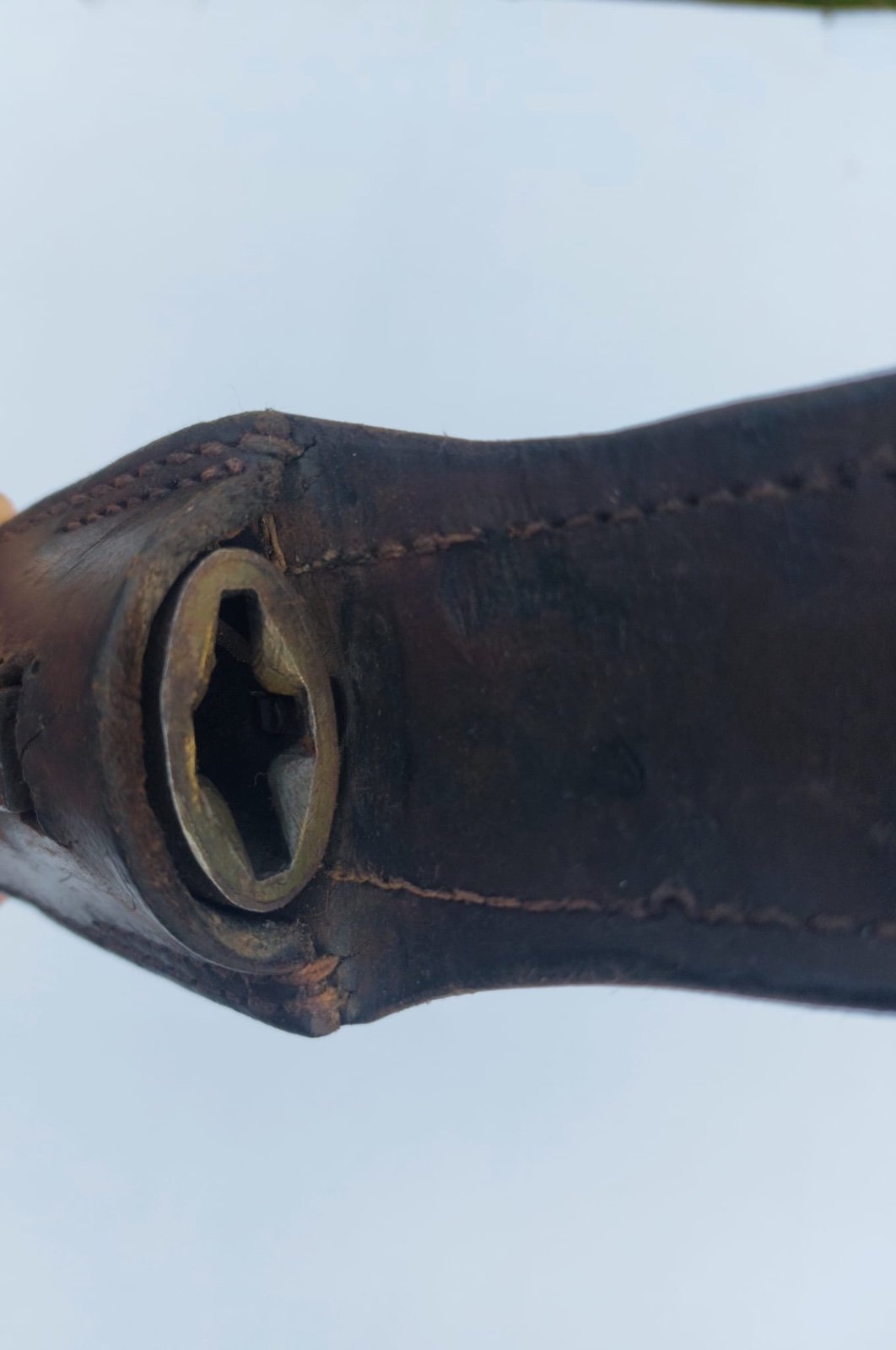 Ungarische Scheide mit Koppelschuh für Bajonett M1935 – Bild 3