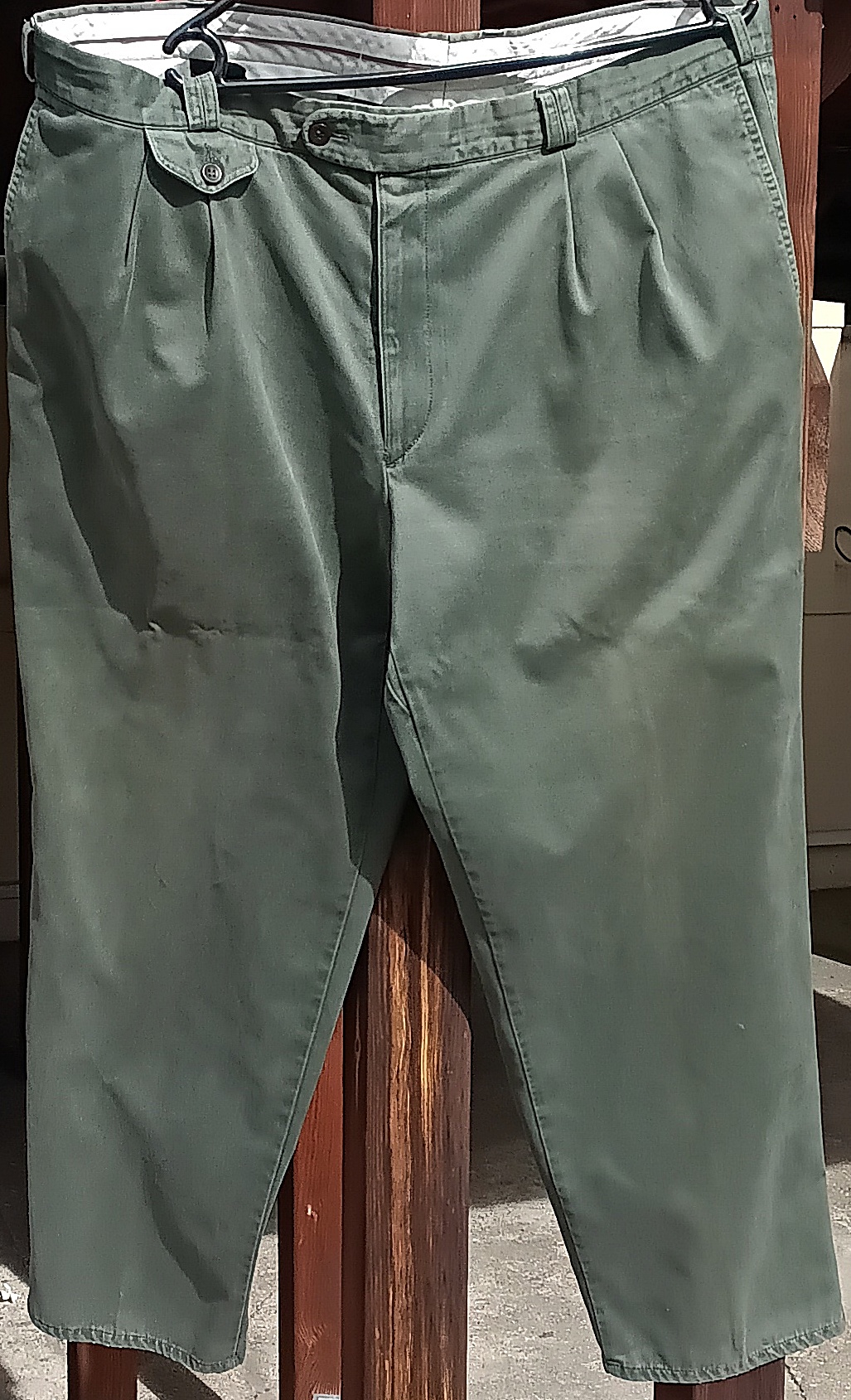 Jagd Hose Jagdbundhose oliv Gr. 29 (XXL) – Bild 1