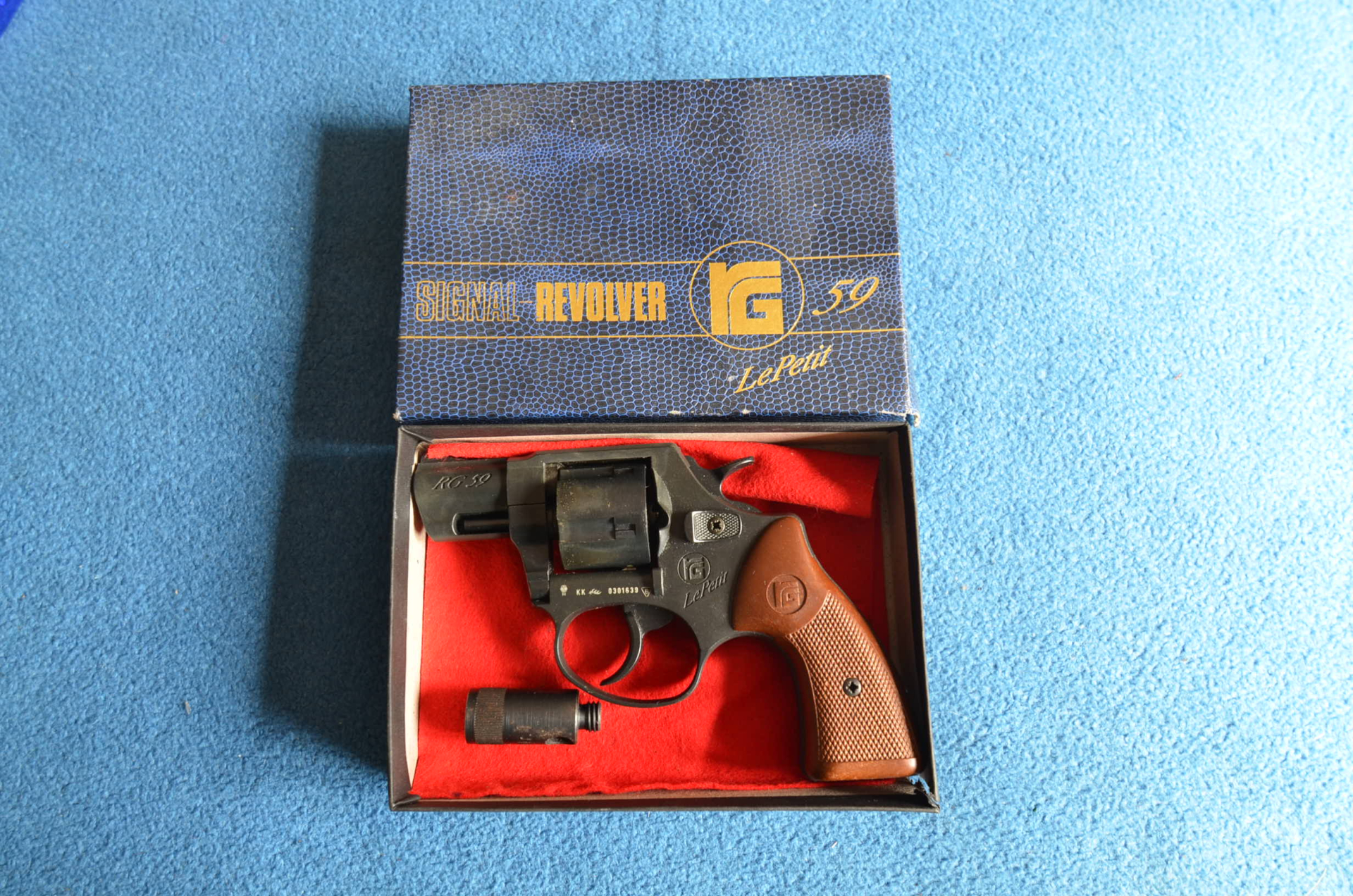 SCHRECKSCHUSS REVOLVER RÖHM RG59 "LE PETIT" 9mm – Bild 1