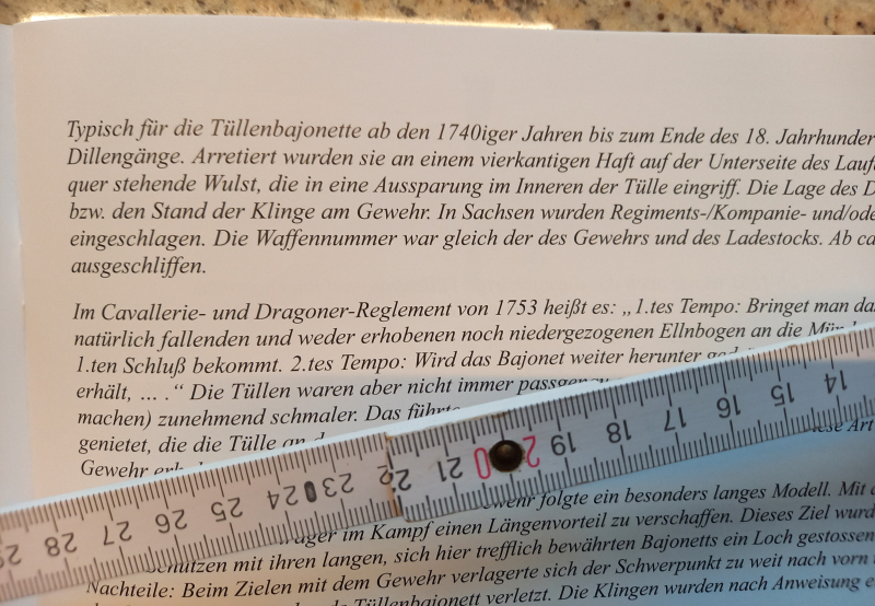 Sächsische Tüllenbajonette, Museumsheft – Bild 3