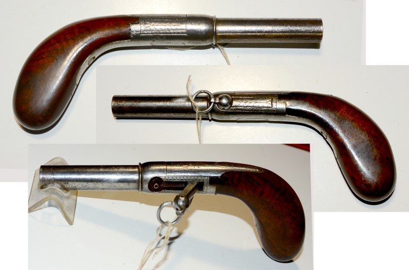 seltene Seitenhammerpistole, Le Page Paris – Bild 1