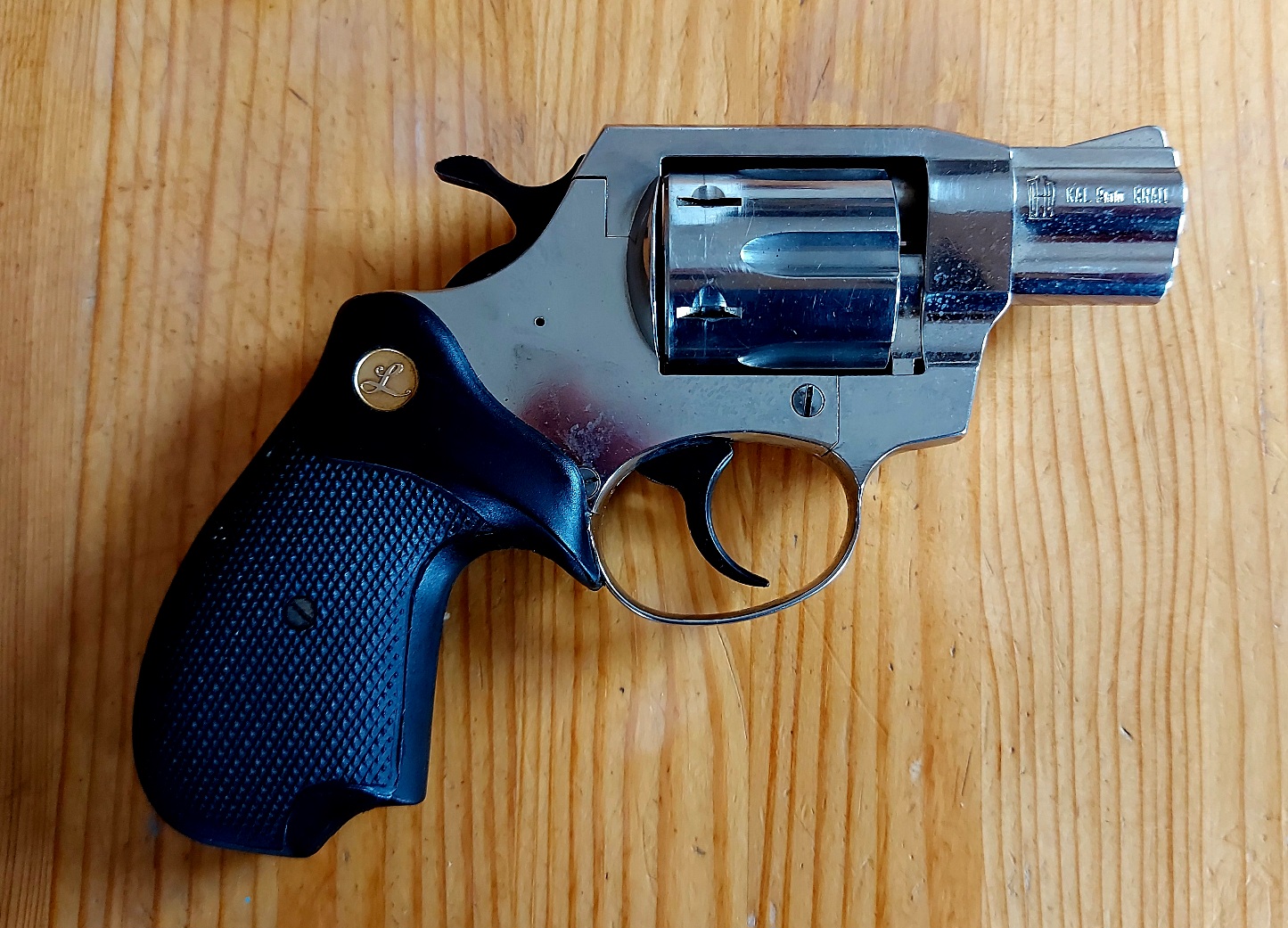 Revolver Luger R92 9mmRK in Chrom – Bild 2