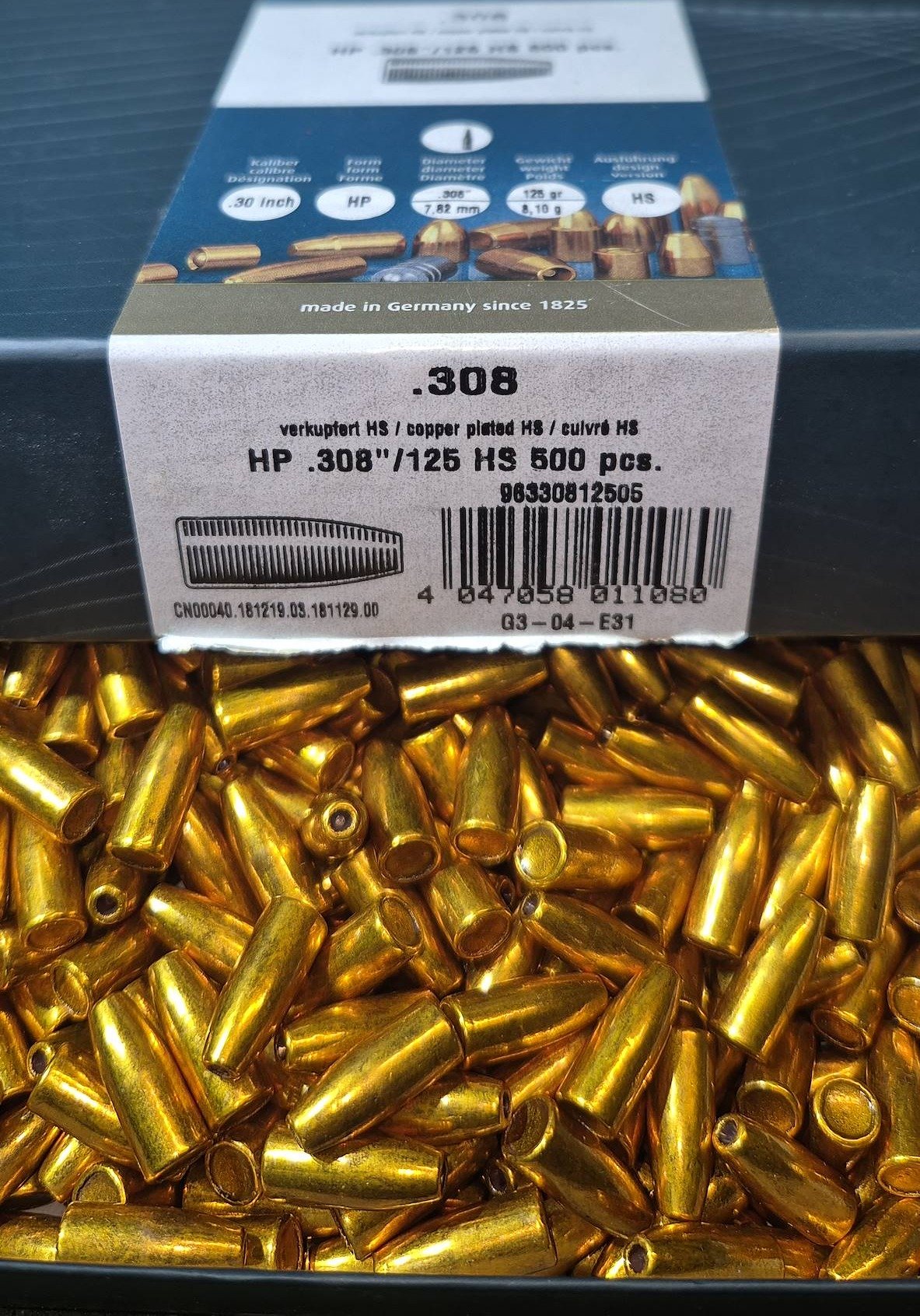ca. 593 Geschosse .308 (ca. 5000 g) – kuva 1