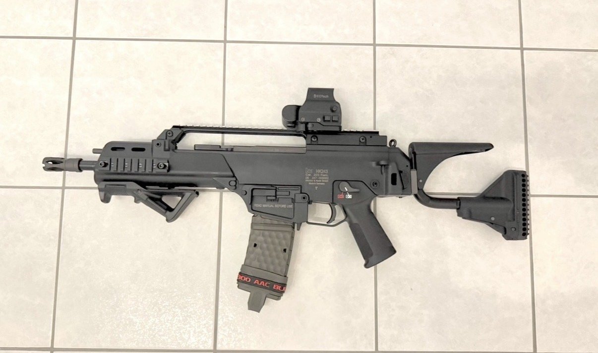 UNIKAT Heckler & Koch HK243 G36C .223 LIMITIERT 1/1 Special Forces SEK GSG9 KSK MP5 MR223 G95 – Bild 3