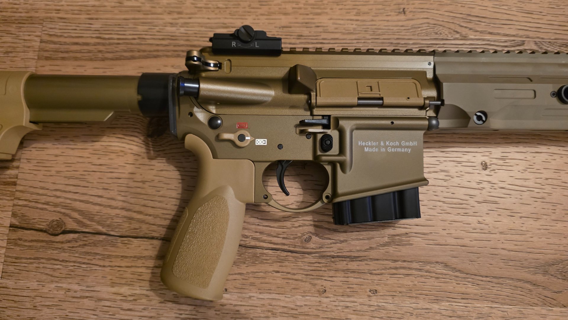 Heckler & Koch MR223 A3 – 11" – .223 Rem. – Grünbraun / RAL 8000 - sportlich zugelassen – Bild 5