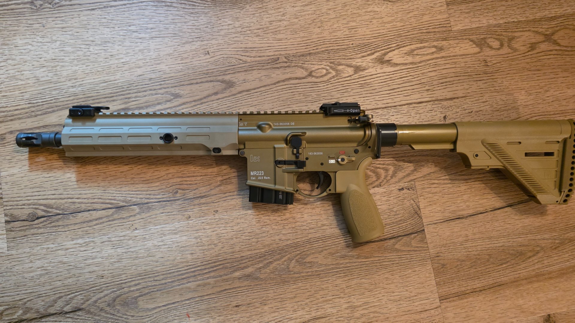 Heckler & Koch MR223 A3 – 11" – .223 Rem. – Grünbraun / RAL 8000 - sportlich zugelassen – Bild 2