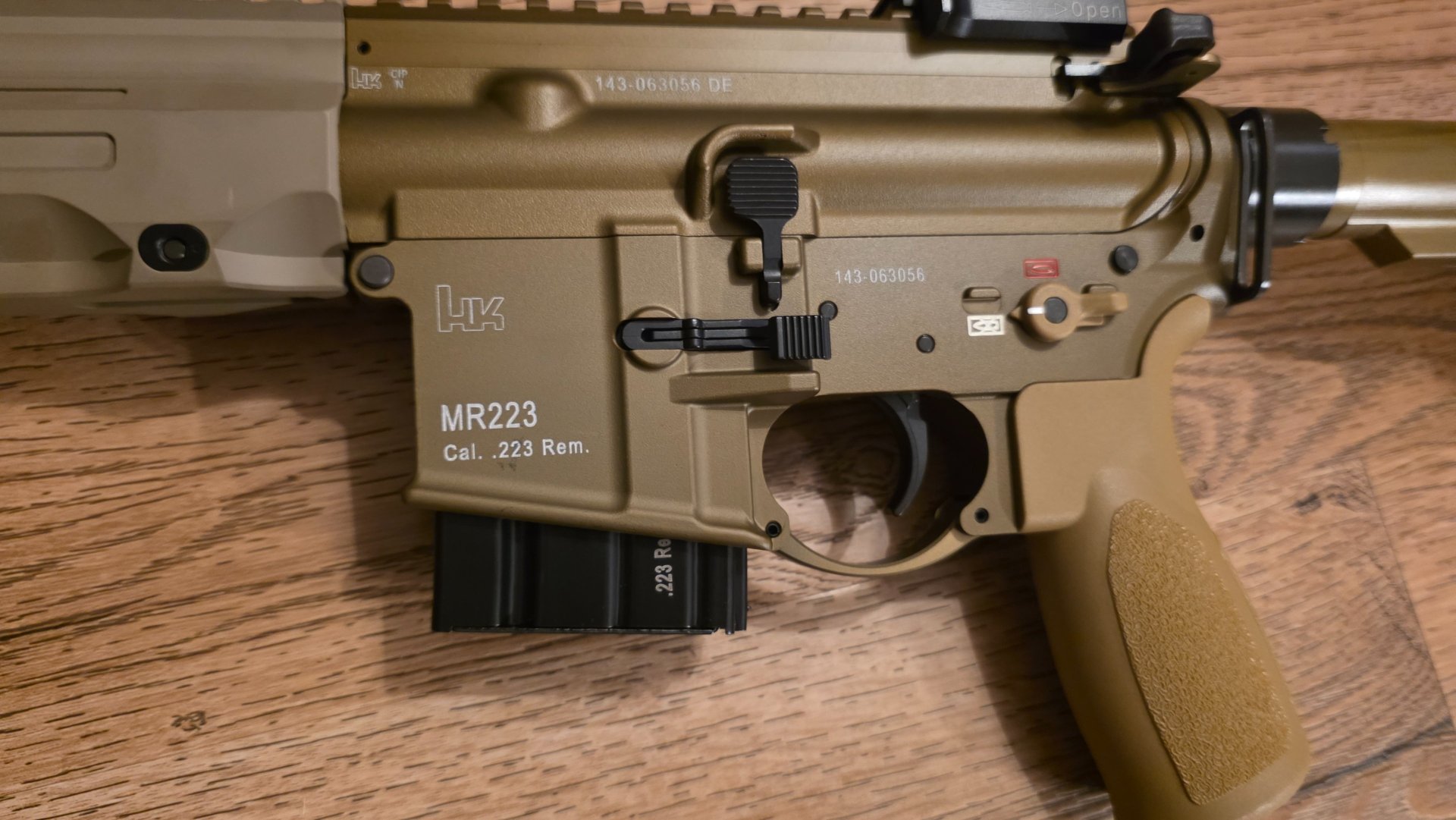 Heckler & Koch MR223 A3 – 11" – .223 Rem. – Grünbraun / RAL 8000 - sportlich zugelassen – Bild 3