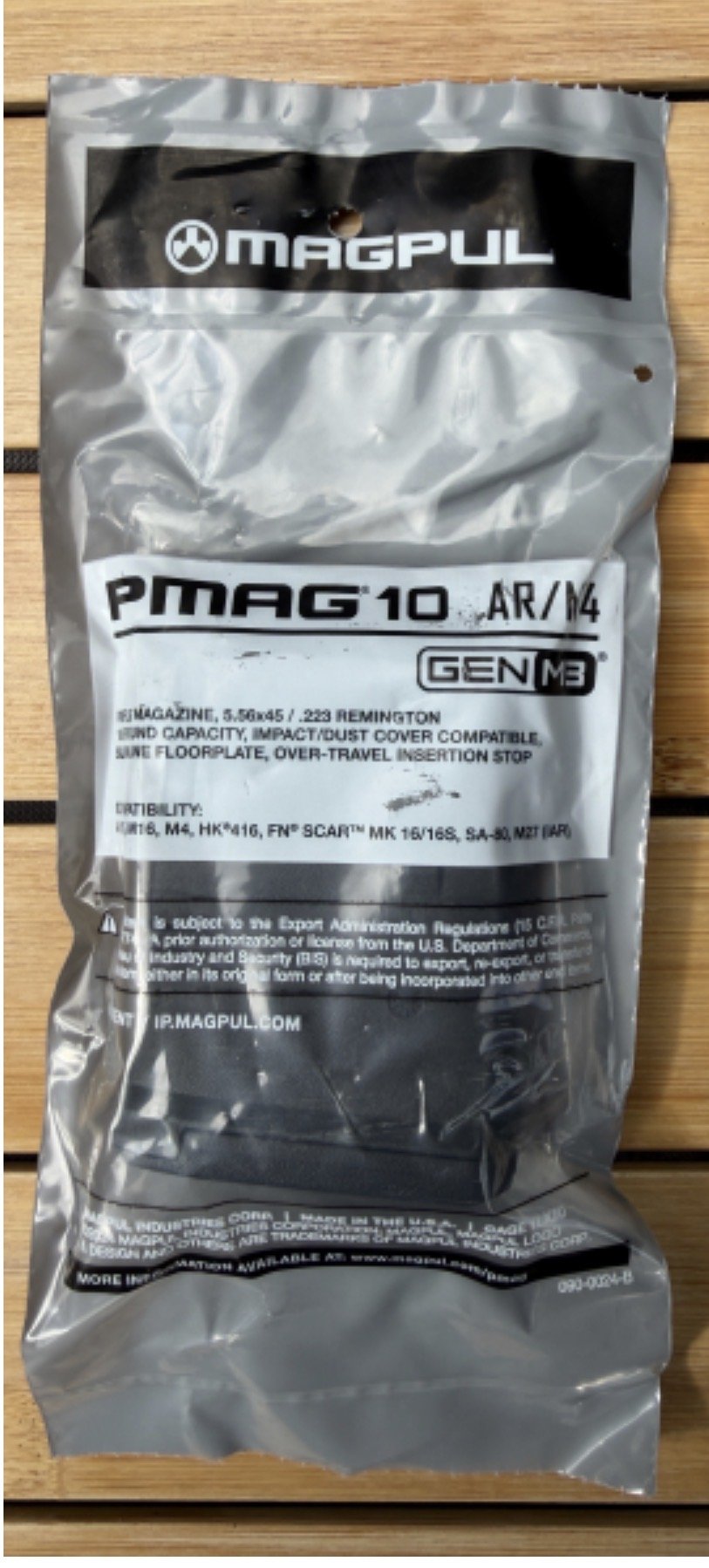 Magpul PMAG 10 Gen M3 – 10 Schuss – AR-15 / .223 Rem – Neu & OVP – Bild 1