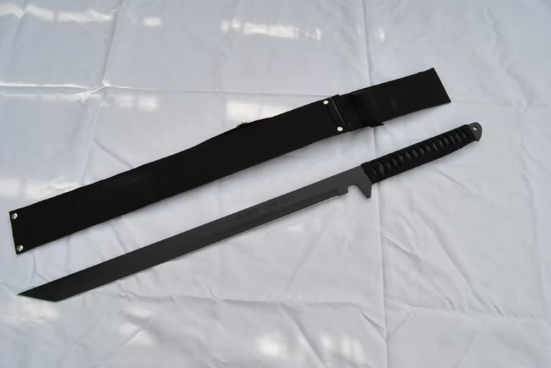 Ninja Schwert Technicolor Schwarz Scharf – Bild 1