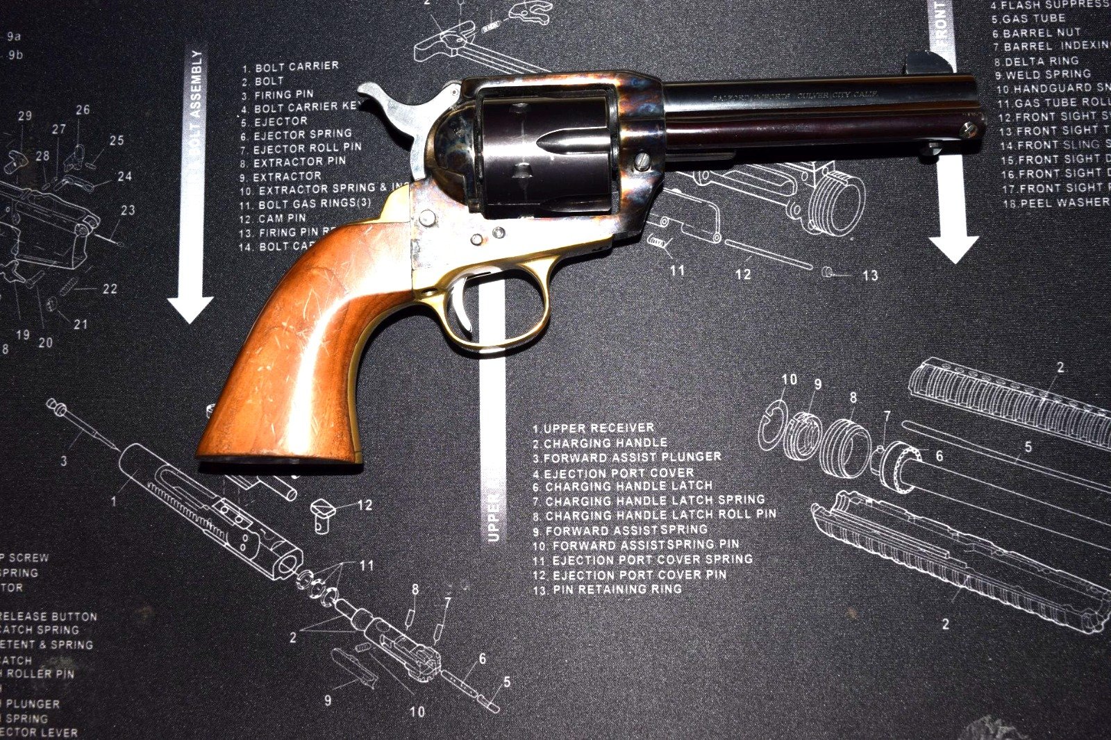 Hämmerli Single Action Revolver 5 Zoll 45 Colt – Bild 2