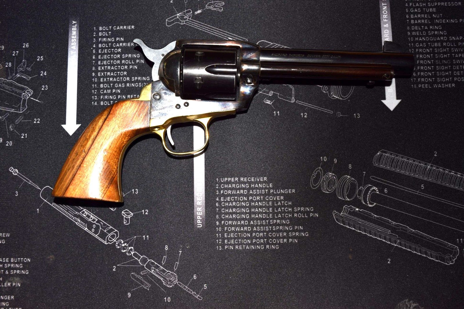 Hämmerli Single Action Revolver 5,5 Zoll 45 Colt – Bild 2