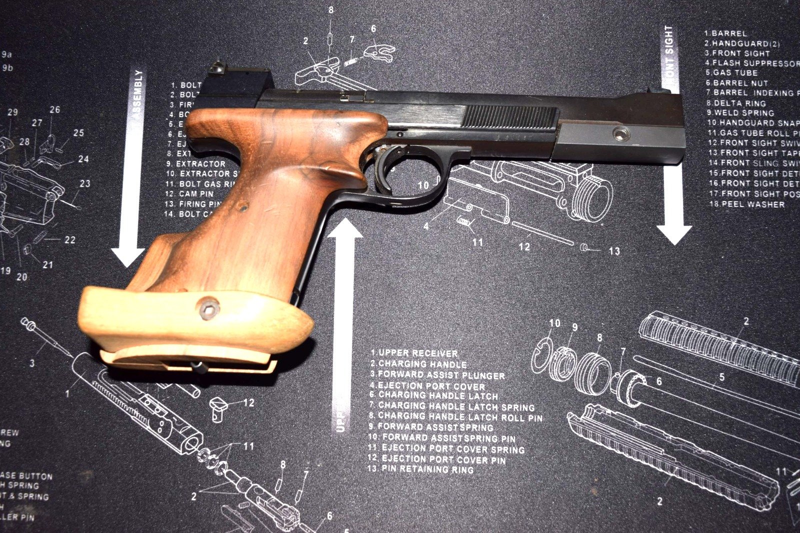 Hämmerli Modell 215 22 lr Sportpistole – Bild 2