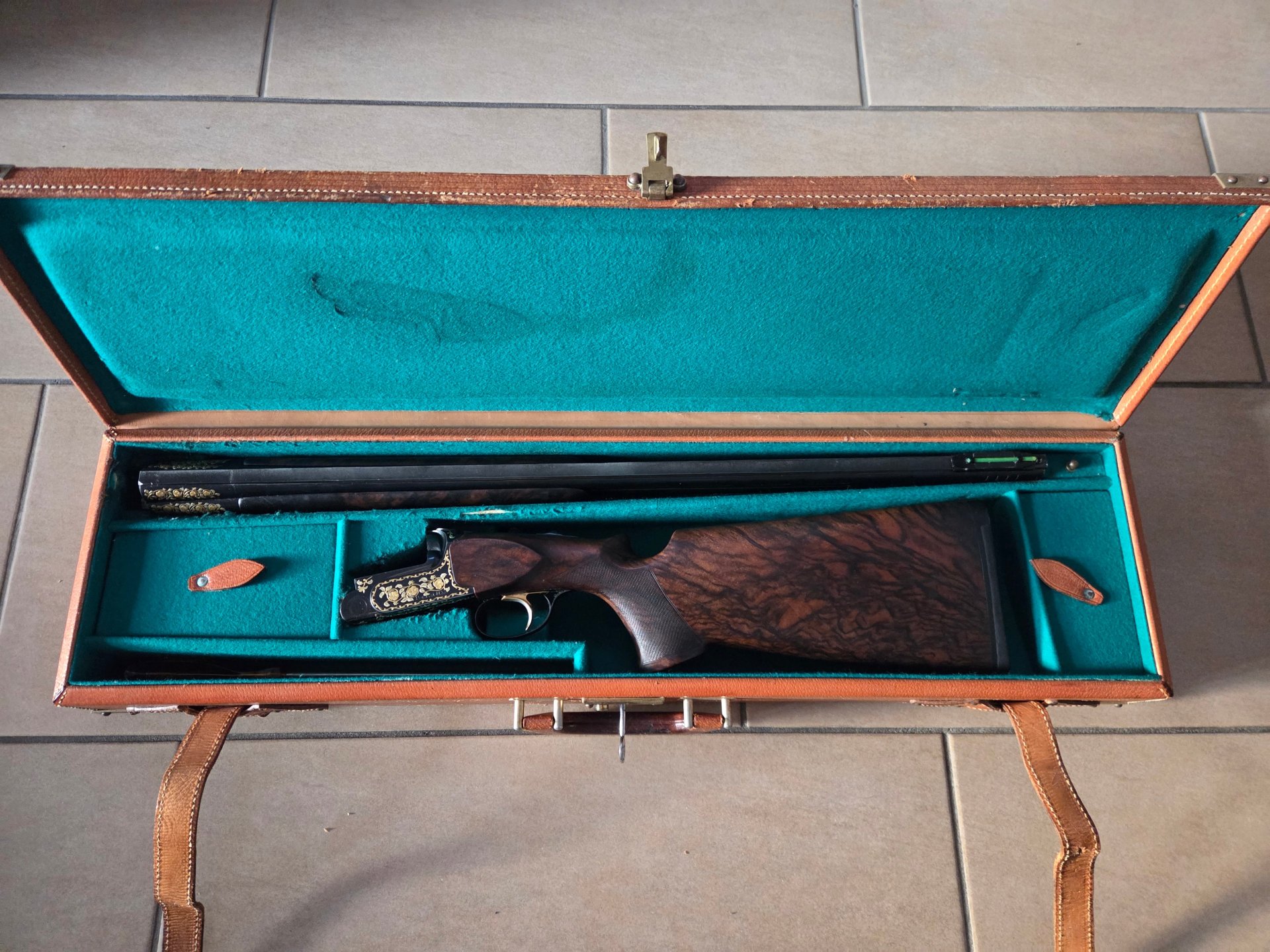 Perazzi MX8 Bockflinte Kal. 12/70 Goldverziehrung einzelstück – Bild 6